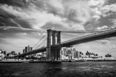 Brooklyn Bridge, from the Ferryt.jpg - 19240 Bytes